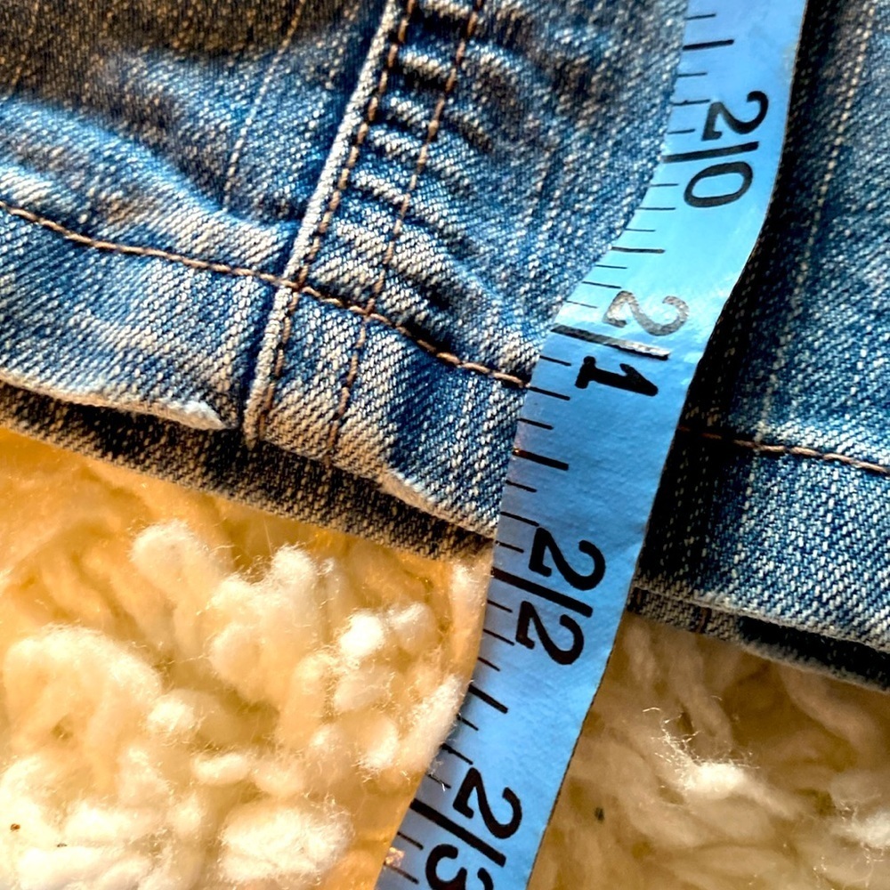 CHEROKEE DENIM WOMEN’S BLUE COTTON MINI SKIRT VINTAGE Size 12 EUC - Picture 12 of 12
